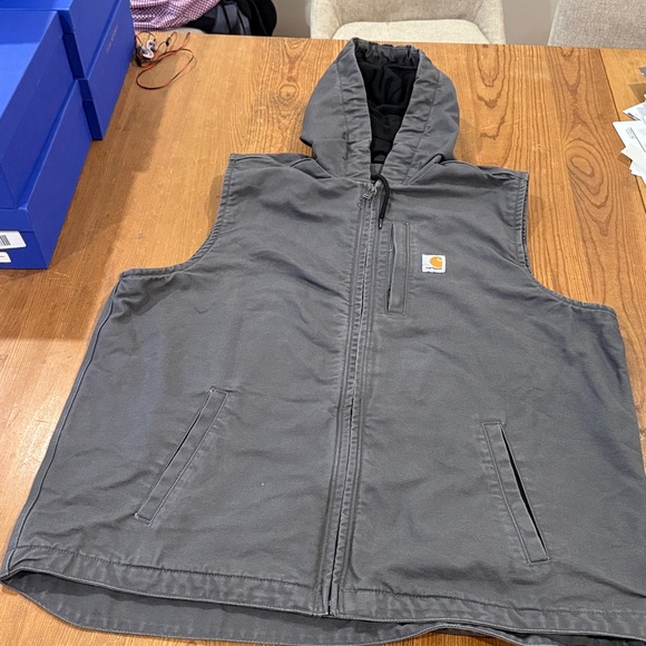 Carhartt Relaxed Fit Fleece Lined Vest - Picture 2 of 10